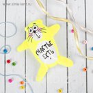 Мягкая игрушка-магнит "Счастье есть", котэ, 15 см