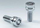 Комплект секретных болтов M14X1,50X28 Конус, вращение, универс. кл.17-19мм. ПЛАСТИКОВЫЙ КЕЙС.