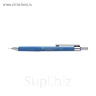 Карандаш механический профессиональный 0.5 мм Faber-Castell TK®-FINE 2315 с ластиком синий