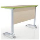 Металлокаркас Техно 450 для стола 1200 мм с экраном ЛДСП; количество столов в стандарте от 300 до 599