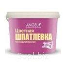 Шпатлевка (цветная) по дереву и бетону "ANGEL", фасовка 15 кг