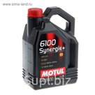 Моторное масло MOTUL 6100 Synergie + 5W-30, 4 л