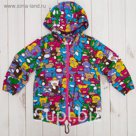 Куртка для девочки, рост 104 см, принт мишки