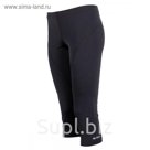 Бриджи спортивные компрессионные, рост 168, р-р 46 (M), цвет чёрный (арт. 195F37)