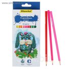 Карандаши 24 цвета Silwerhof "Пластилиновая коллекция", шестигранные