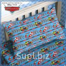 Подушка  "Тачки" 50*70 см файбер, поплин