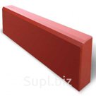 Бордюр тротуарный красный (1000х200х80мм)