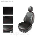 Авточехлы RENAULT Duster c airbag, черно-красный