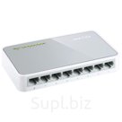 Коммутатор TP Link TL SF1008D неуправляемый настольный 8x10 100BASE TX