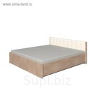Кровать со стационарным основанием BERLIN 31, 1800х2000, дерево, дуб сонома