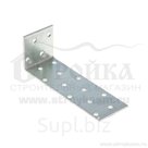 Уголок крепежный оцинкованный анкерный KUA 40х80х60х2 мм