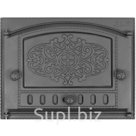 Дверка каминная крашеная ДК-2Б "Евгений" (375х300) 11,25кг
