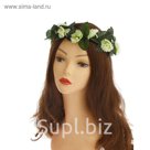 Венок на голову "Квиллинг", цвета МИКС