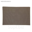 Салфетка кухонная "Киото" 45х30 см, цвет серый