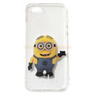 Чехол - накладка 'TPU силикон прозрачный - Миньон №10' для iPhone 5/5S