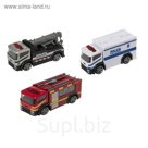 Игрушка "Roadsterz" грузовики спасательных служб, МИКС