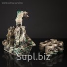 Штоф с рюмками "Жемчужина" 7 предметов, 0,75 л, микс