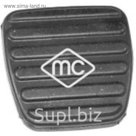 Накладка педали METALCAUCHO 05757