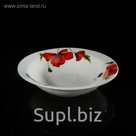 Салатник 500 мл "Полевые маки", 20,3 см