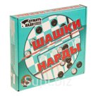 Настольная игра 2 в 1 Надо думать шашки нарды