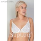 Бюстгальтер женский BS0672-1 цвет белый (white), р-р 85D