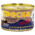Треска натуральная с добавлением масла