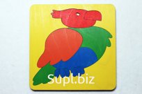 Яркий и красочный пазл Попугай, состоящий из деталей нескольких цветов. Процесс собирания головоломки – непростая задача, она требует внимательности и сообрази…