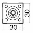 Наконечник Hakko N51-23 BGA