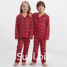 Пижама детская KAFTAN "Клетка" размер 28 (86-92 см)