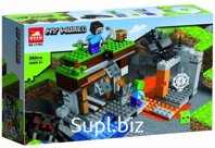 Конструктор 11582 Майнкрафт Заброшенная шахта 260 дет. в коробке 33.3х21х6см