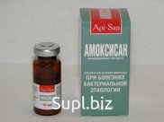 Антибиотик Амоксисан 10мл суспензия
