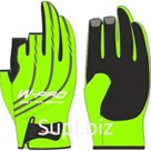 Рыболовные перчатки WONDER W-PRO WG-FGL093 (салатовые с пальцем) L пара