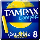 Тампоны Tampax "Compak", регуляр, 8шт. (ПОД ЗАКАЗ)