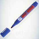 302763  302763 Crown Маркер перманентный MULTI MARKER, СИНИЙ  пулевидный 3мм (CPM-800) БЛ-1