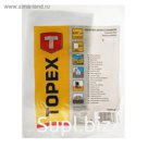 Плёнка защитная TOPEХ, 4х5 м, 7 мкм, полиэтиленовая