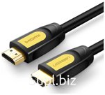 Кабель Ugreen HDMI 4K, желтый/черный, 1 м (10115)