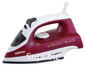 Утюг CENTEK CT-2349 (красный, 2200Вт, керамическая подошва)