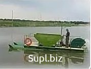 It is intended for introduction of granular and crumbly mixed fodder and grain into stocked reservoirs during daylight hours. It consists of a catamaran, on wh…