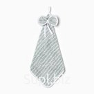 Кухонное полотенце Доляна "Полосочка" цвет зелёный 28х40 см, микрофибра, 100% п/э