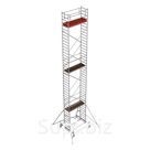 Алюминиевая Вышка-тура KRAUSE STABILO серия 100 2,5х0,75 РВ 12,4 м (Арт.741134)