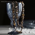 Бусы крошка "Тигровый глаз", 120 см