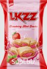 Хрустящие хлопья подушечки со вкусом клубники  LKZZ