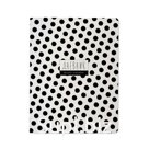 Дневник универсальный для 1-11 классов, 48 листов, Black polkadot, обложка картон, ламинация SoftTouch, тонированный блок
