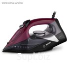 Утюг HOTTEK HT-955-009, 2600 Вт, керамическая подошва, шнур 1.8 м, бордовый