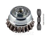 Щетка чашечная закаленная жгут RHODIUS TOPline STBZ S  65*20*М14*2,0  0,50 мм 353148