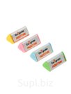 Набор 8 штук ластиков треугольных Пастельных (штрихкод на штуке)