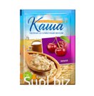 Овсянка быстрого приготовления в пакетике с вишней, сливочный вкус, 35 г
