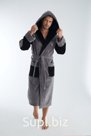 1295 Халат мужской Nusa Triga L/XL серый