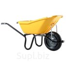 Тачка одноколесная Haemmerlin PROSELECT PICK UP 110 PPJ GF Желтое, колесо пневмо с диском (5200 G) 304300206