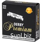 Лезвия для бритвы «Derby» Premium, половинки, 100 шт